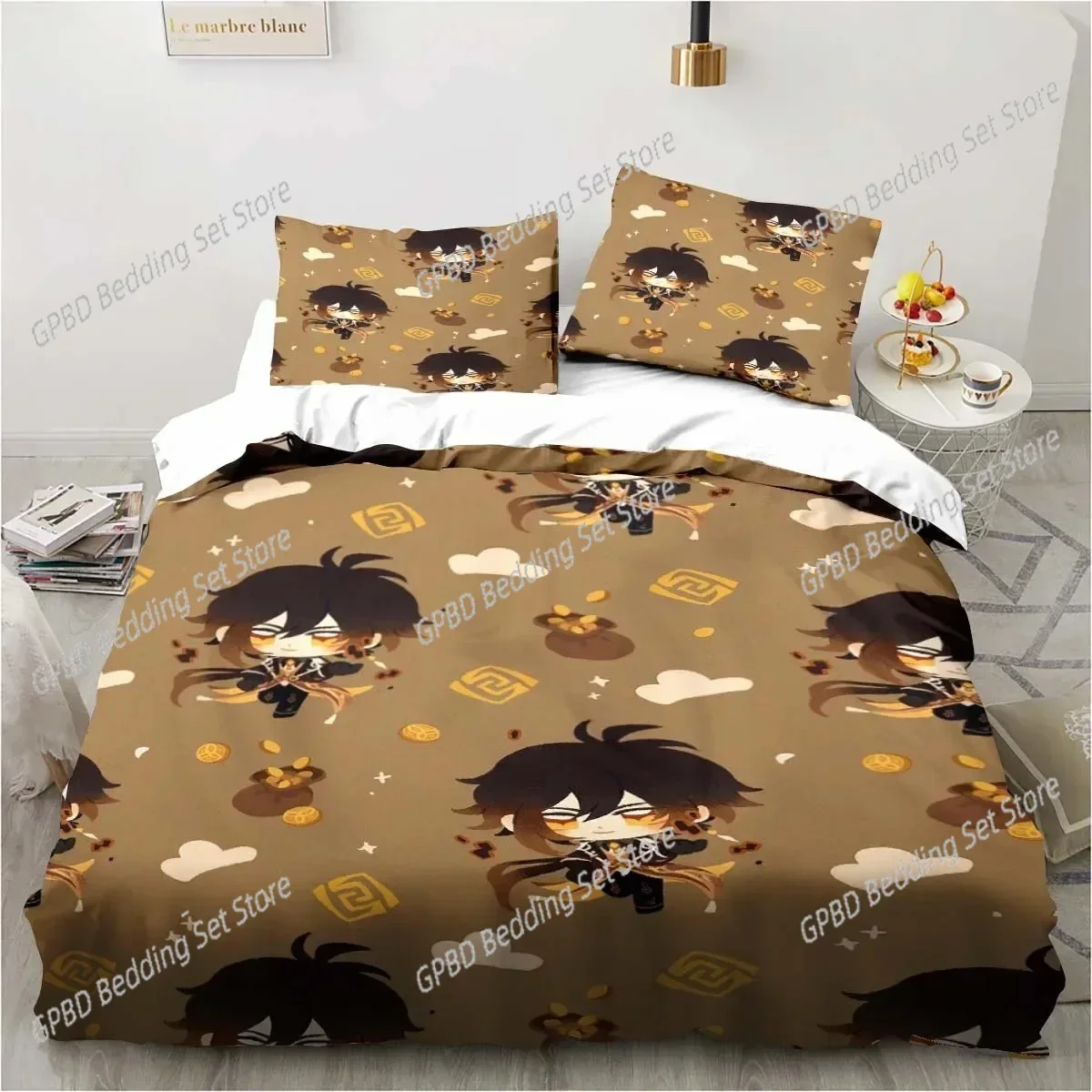 

3D Print Anime Tokyo Ghoul Bedding Set Single Twin Full Queen King Size Hip Hop Anime Bed Set Bedroom Duvet cover Sets