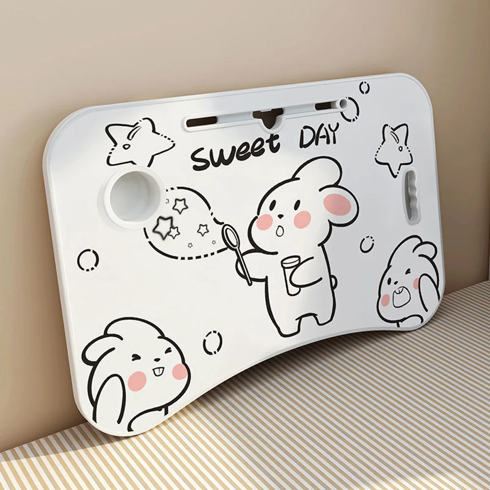 On The Bed, Desk, Folding Table, Small Table, Good Thing For Dormitory, Necessary For Students, Study Desk, Notebook Computer De