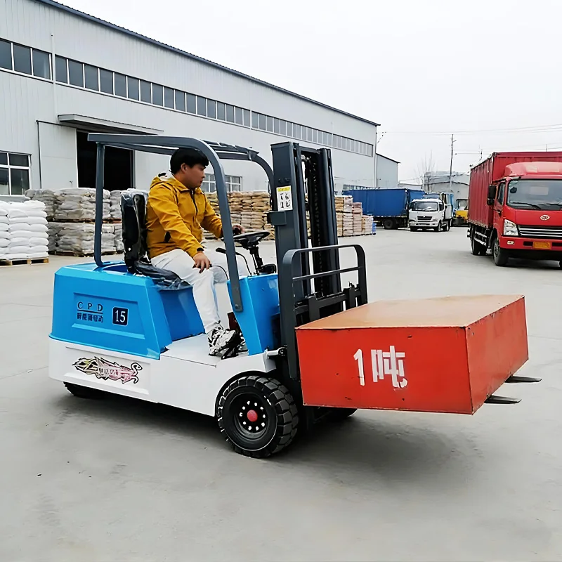 1.5t 2t Electric Forklifts 2.5m 3m 3.5m Lift Heights Ldeal for Warehouses and Factories Suitable for Narrow-aisle Operations