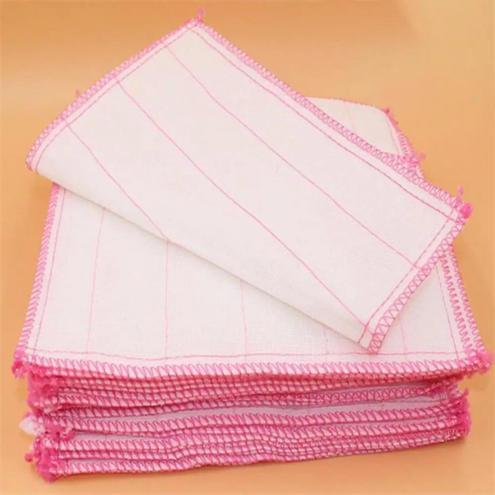 10 Pcs Washing Cloth Dishcloth Widely Cleaning Cloth Wiping Towel Home Kichen Tool