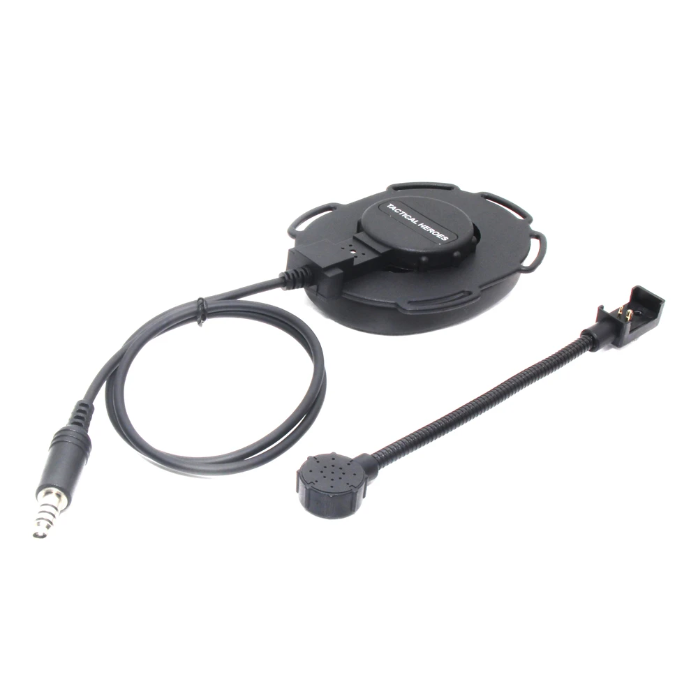 HD03 Tactische Bowman Elite Ii Radio Headset Oortelefoon Microfoon Voor Twee Manier Radio Walkie Talkie