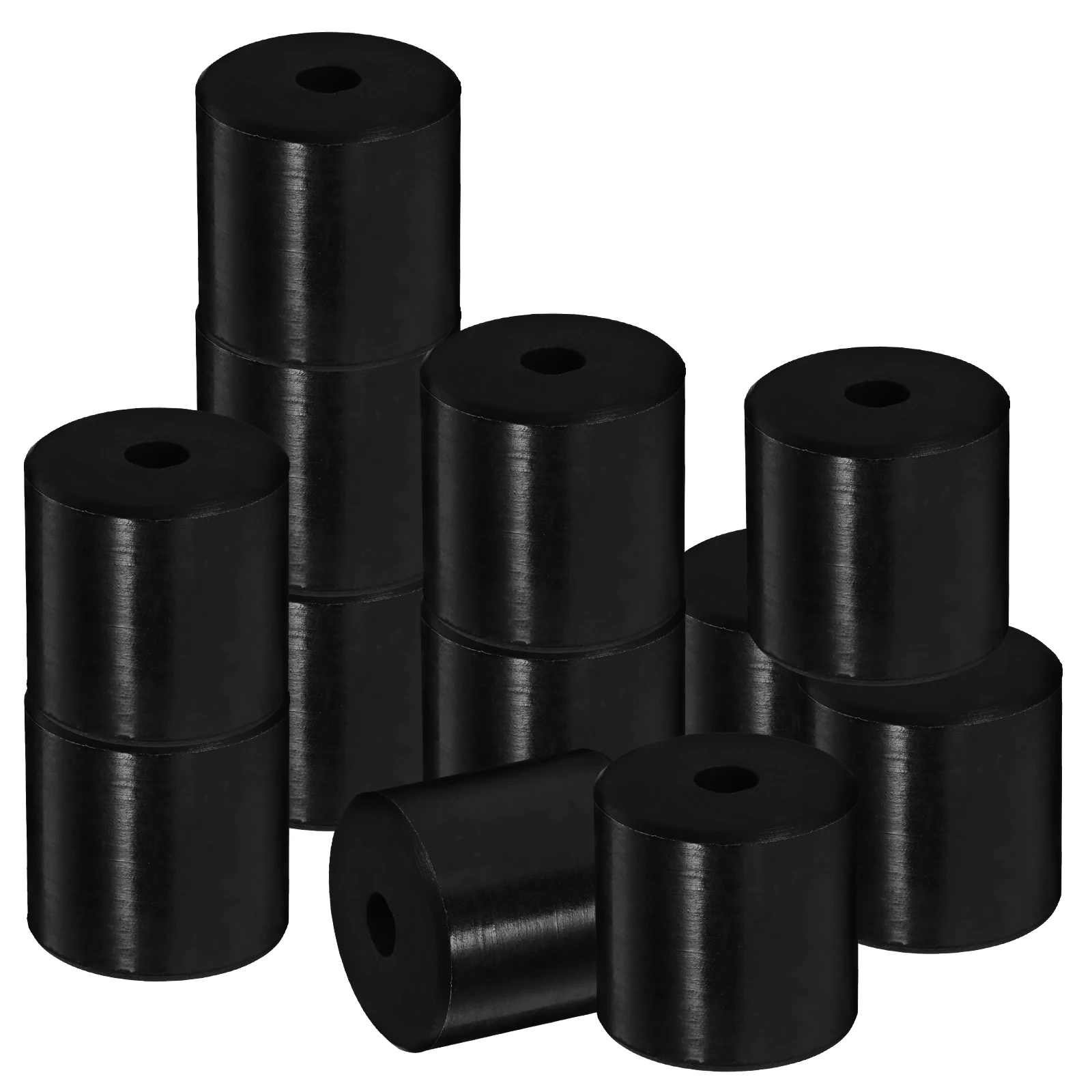 

12pcs Black 16mm Silicone Leveling Columns Shock Absorbers for 3D Printer Bed Heatbed Mounts Accessories 3d Printer Leveling