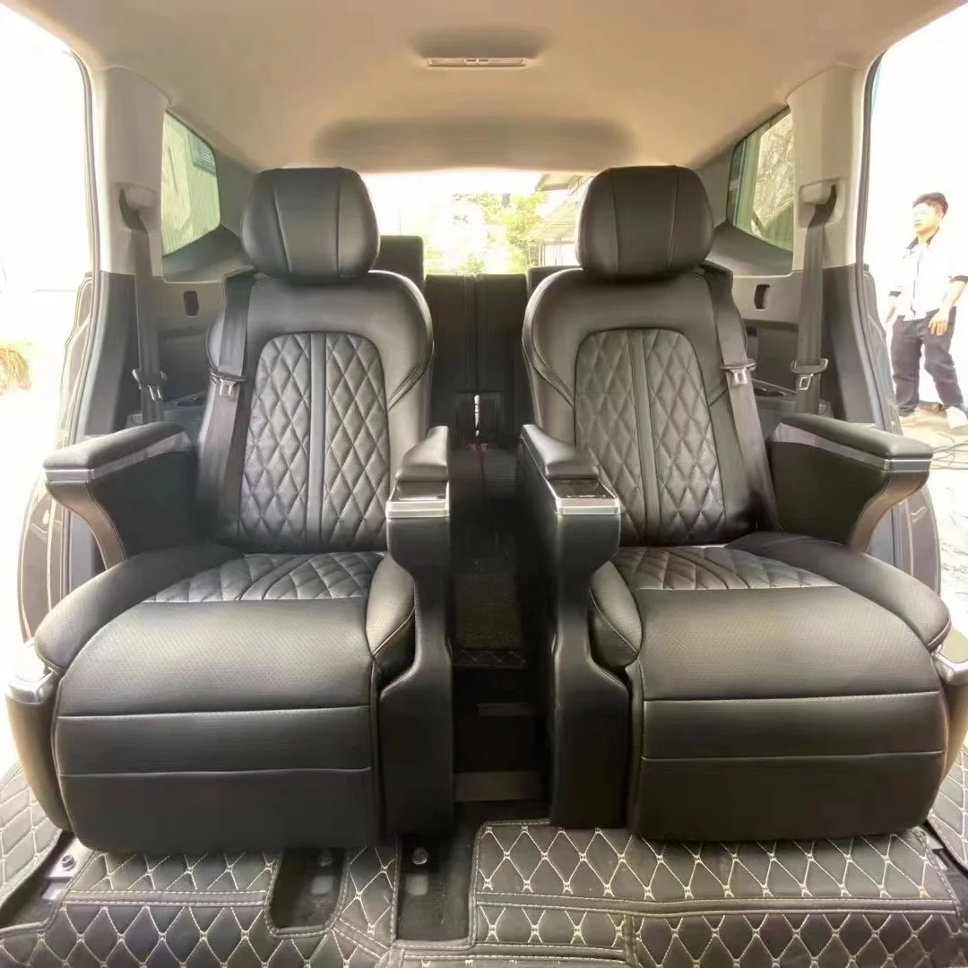 

CustomizedLuxury Van Seat With Massage Heating Function VIP Rear Passenger Seat For Sprinter Vito Metris Alphard