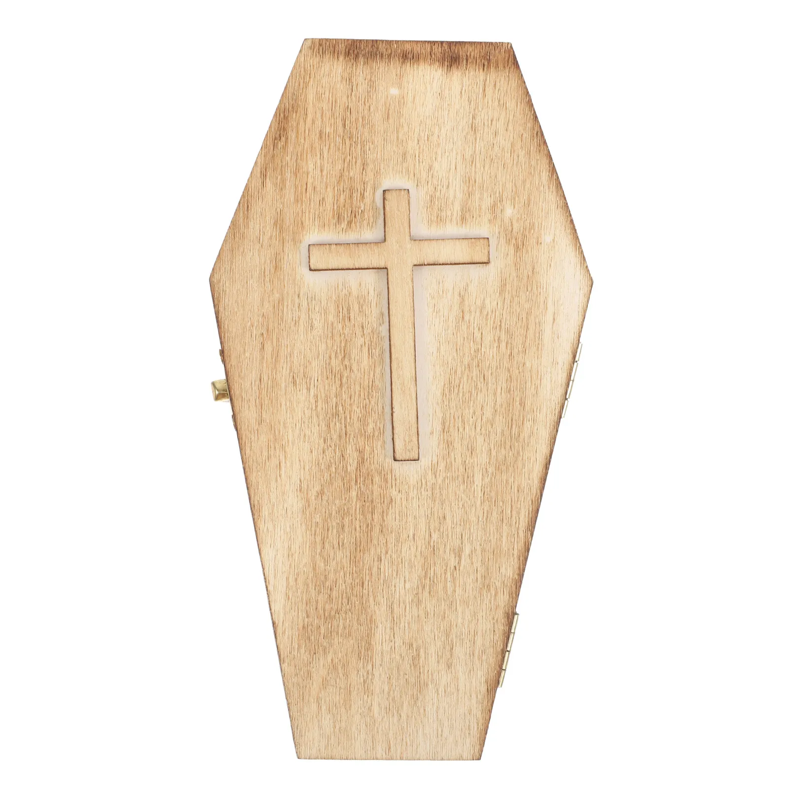 

Деревянная шкатулка-гробик для украшений, портативный органайзер для хранения и демонстрации ювелирных изделий на Хэллоуин, настольное украшение