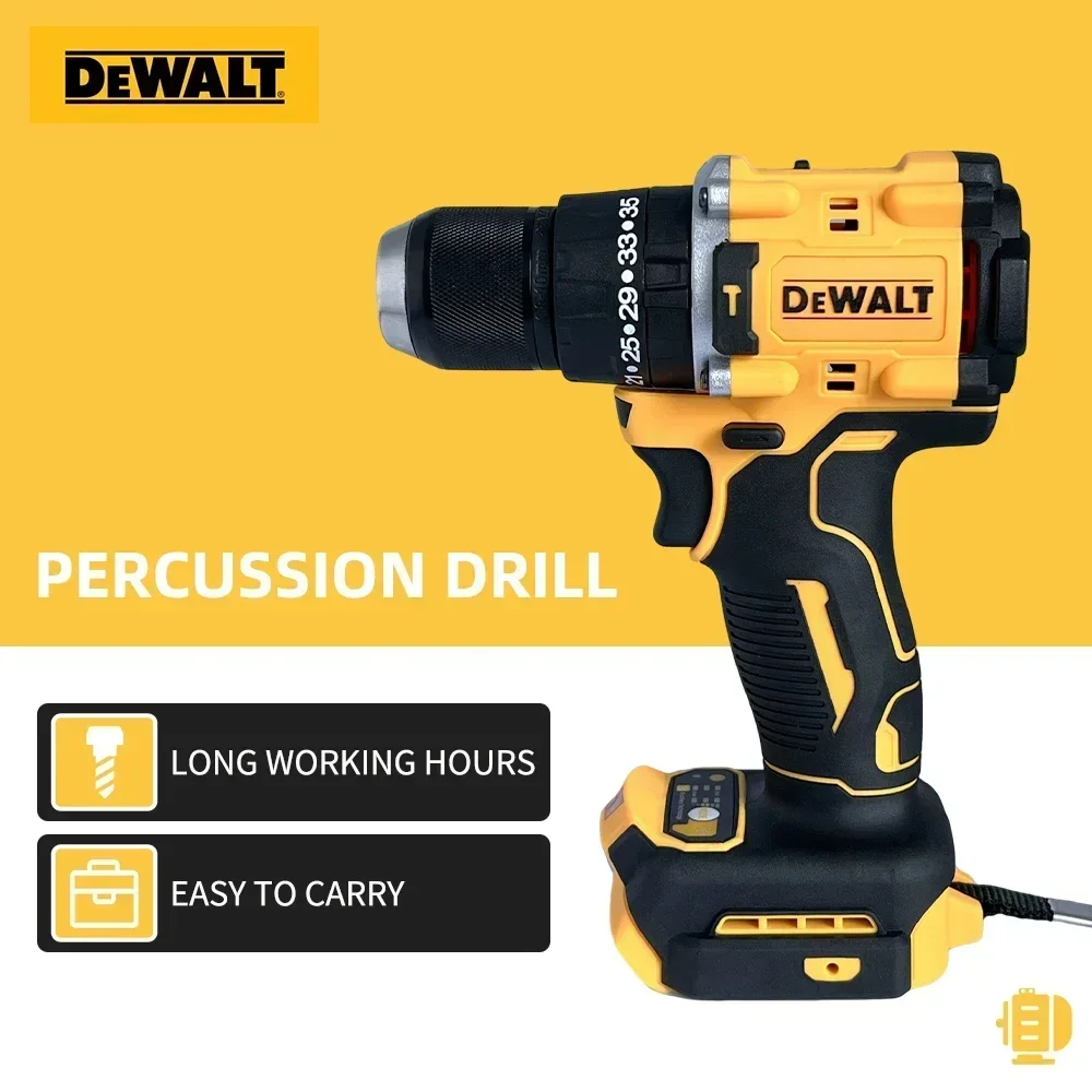 

DeWalt Lithium Battery Brushless Impact Screwdriver Compact 20V Rechargeable Large Torque Electric Screwdriver Dcf805
