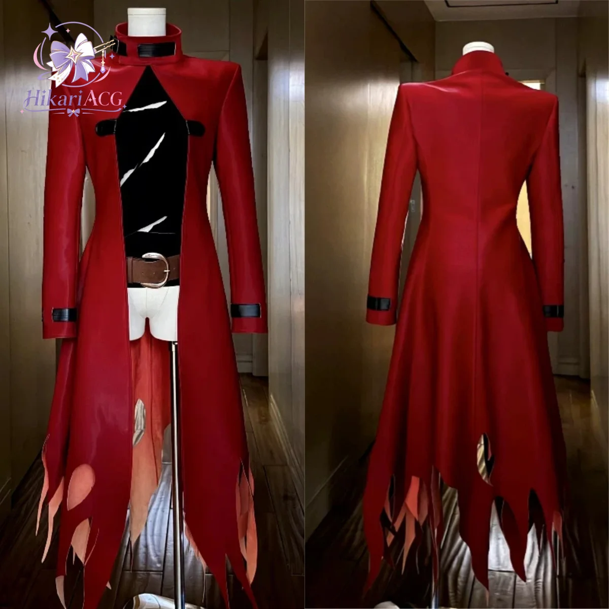 Anime Outfit Soul Land Manhua Ma Hongjun 2nd Transformation Cosplay Coat Men Fantasy Outfit For Comic Con Halloween