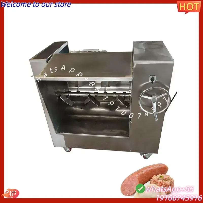2026Hot Commercial Electric Meat Mixing Machine Multifunctional Food Processor for Stuffing Blending