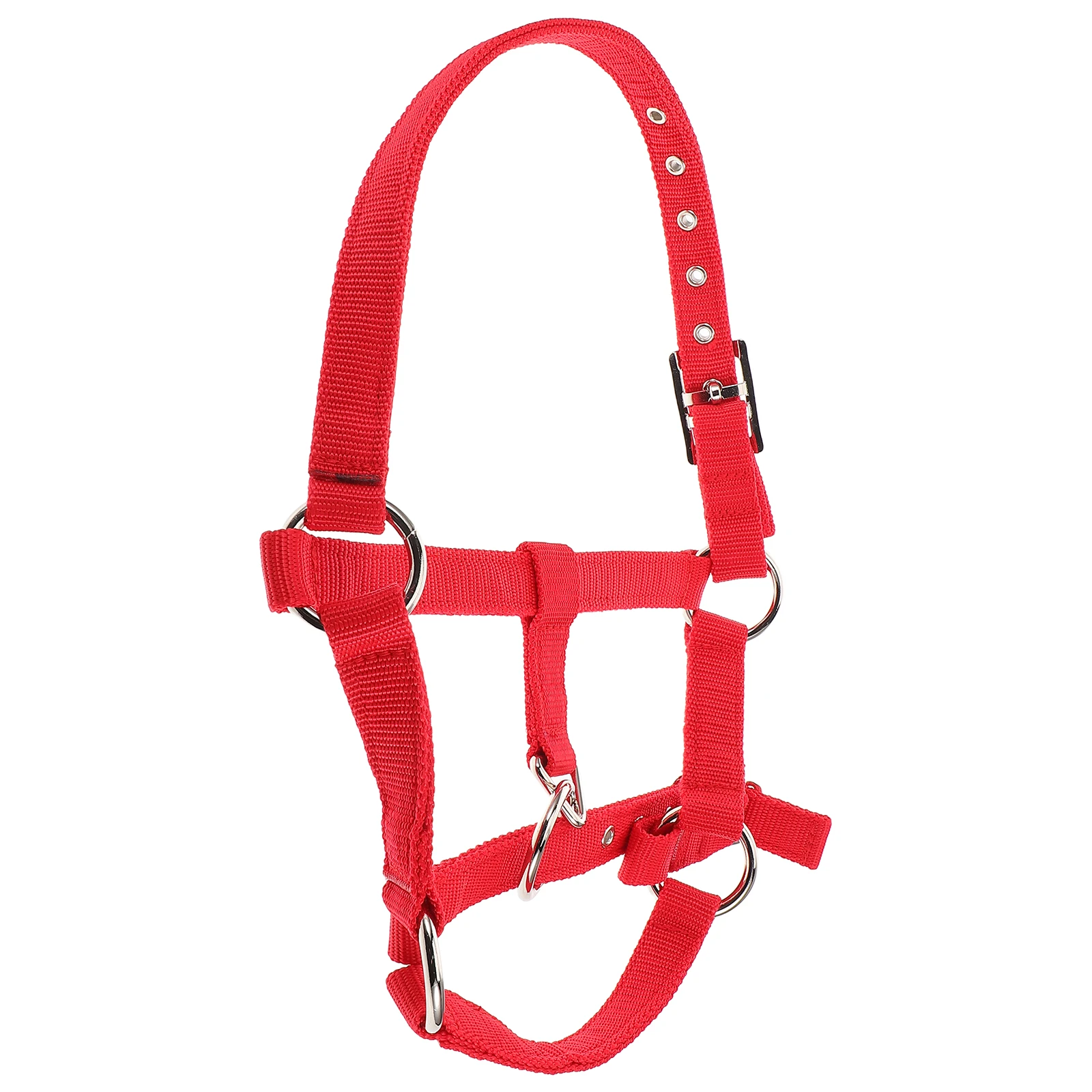 

Halter Rope Set For Equestrian Training Comfortable Durable Nylon Breakaway Feature Suitable Competition Performance