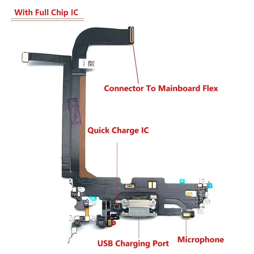 Новинка 100% г., гибкий USB-разъем для зарядки IPhone 13 Pro/IPhone 13 Pro Max, док-станция, соединитель для зарядного устройства с инструментами