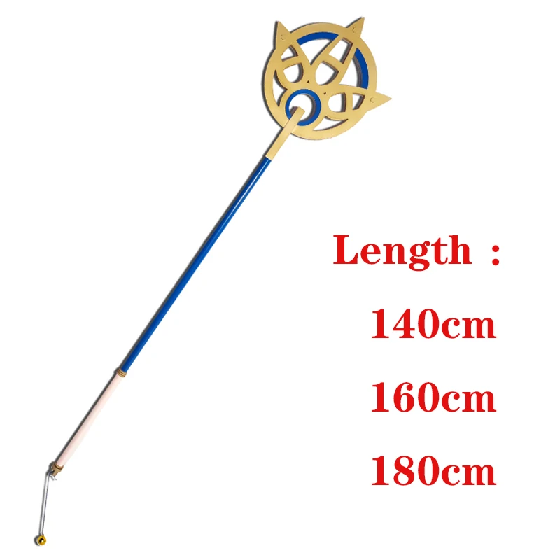 

Anime Final Fantasy Ⅹ FFX YUNA Cosplay Weapons Costume Props Halloween Christmas Cosplay Accessories YUNA 140-180cm Long