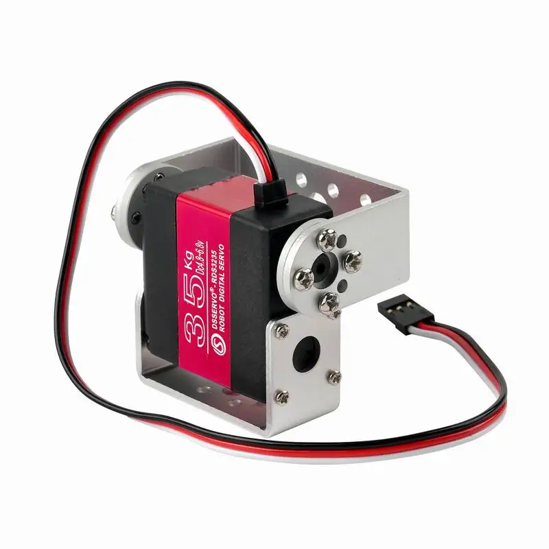 35kg.cm Roboter Digital RC Servo High Torque Metal Gear 4,8-6,8V Wasserdichte U-Halterung 180/270 Grad für Roboterarm-Servomotor