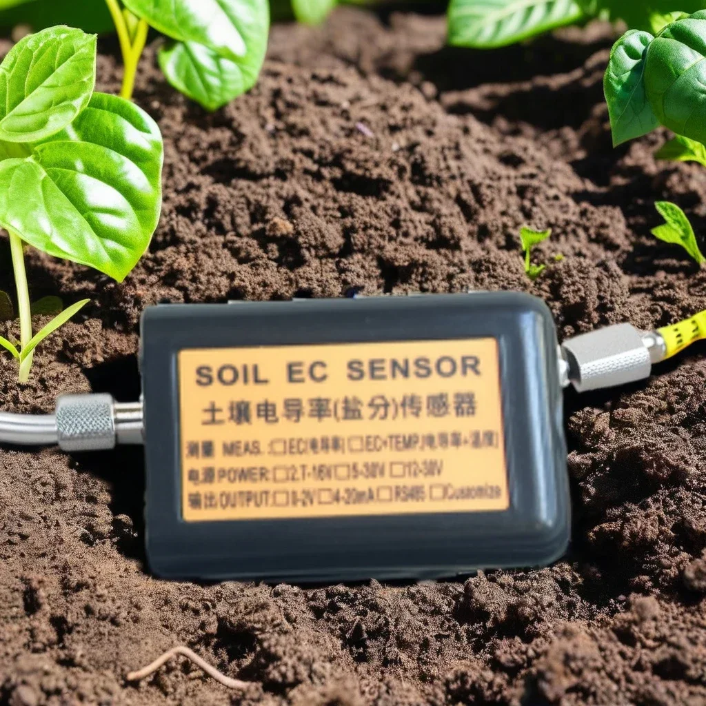 2026/MEC10 RS485 3 probe electrical conductivity soil ec sensor