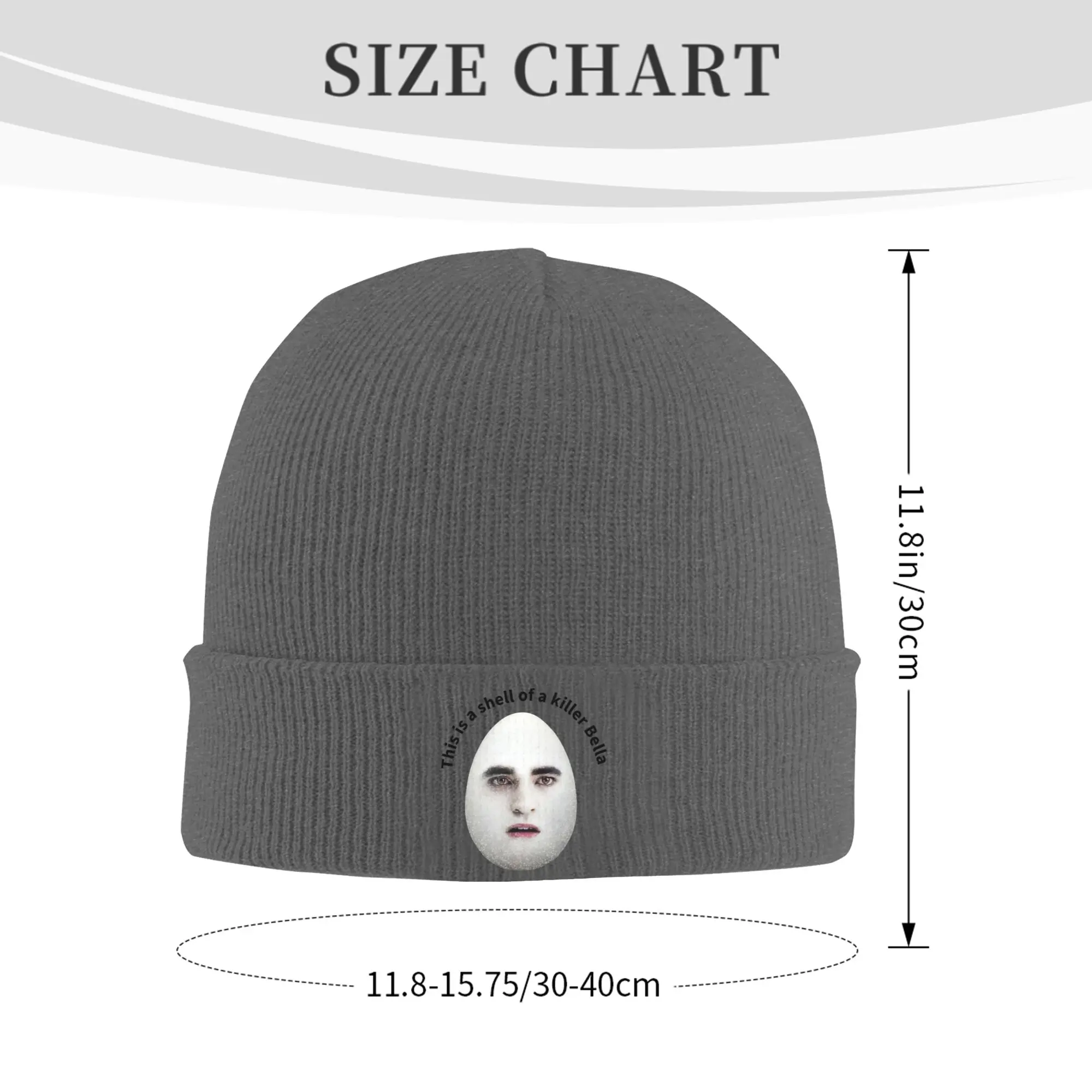 Eggward Silly Meme Parody Egg Edward Knitted Caps Women's Men's Beanie Winter Hat Acrylic  Hip Hop Melon Cap