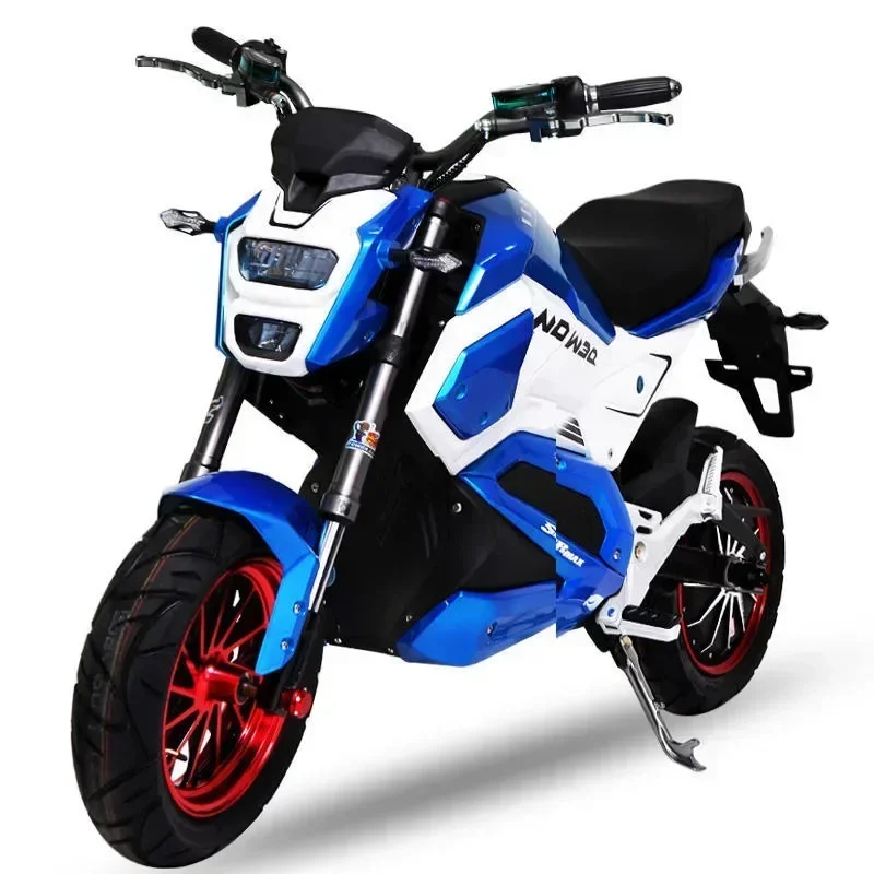 

Luyuan MotorcycleMiddle Straddle Electric Motorcycle 3KW 5KW Powerful Racing Li Battery OEM for Adults