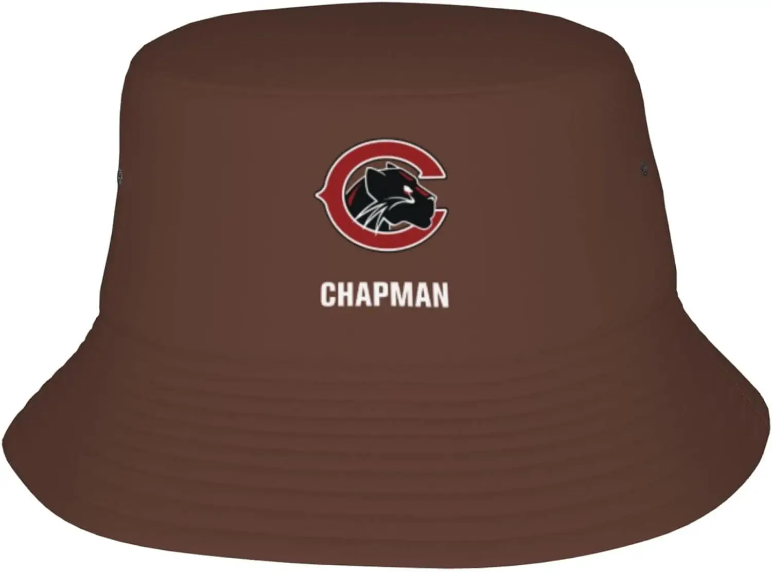 Chapman University Logo Bucket Hats Fashion Sun Cap Packable Outdoor Fisherman Hat for Women and Men