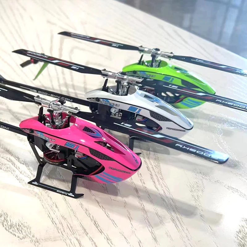 Goosky s1 rc hubschrauber 6ch drohne profession elles flugzeug bnf 3d stunt doppelt bürstenloser motor direkt antrieb flyb arless erwachsene spielzeug geschenk