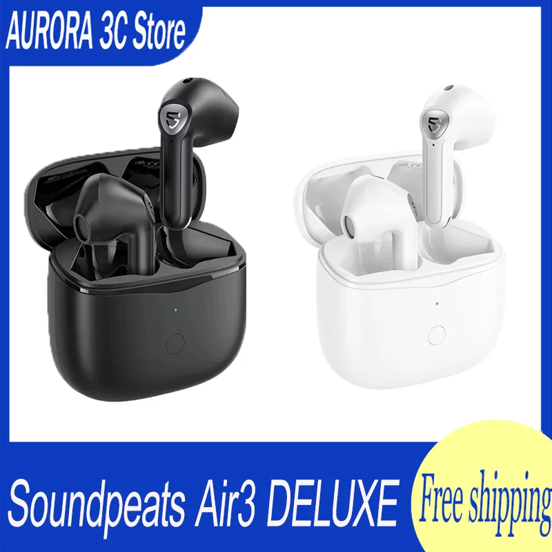 Soundpeats Air3 DELUXE Wireless Bluetooth Earphones In-Ear Earbuds IPX4 Waterproof Noise Reduction Sporting Customized Earphones