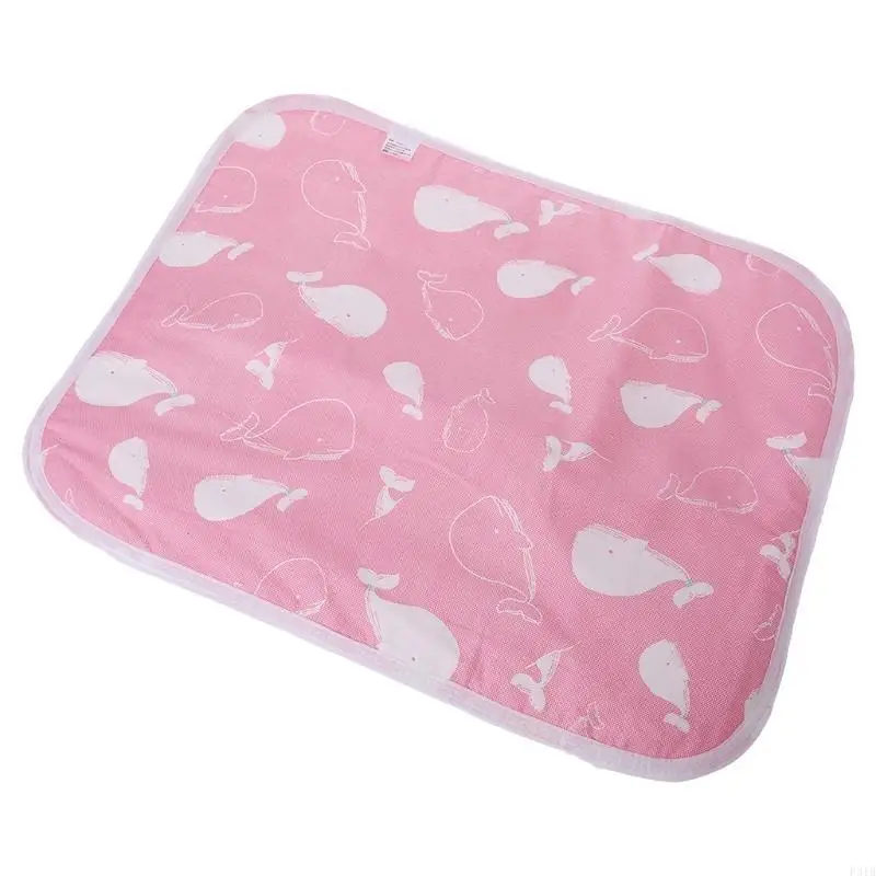وسادة تغيير حفاضات الأطفال قابلة للطي ومقاومة للماء ومرتبة قابلة لإعادة الاستخدام مقاس 35 × 45 سم P31B #5