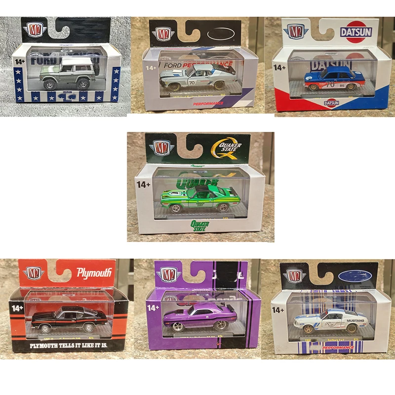 

M2 Automotive World 1:64 Совершенно новый пикап для бездорожья, литая модель автомобиля из сплава, коллекция украшений, ограниченный выпуск