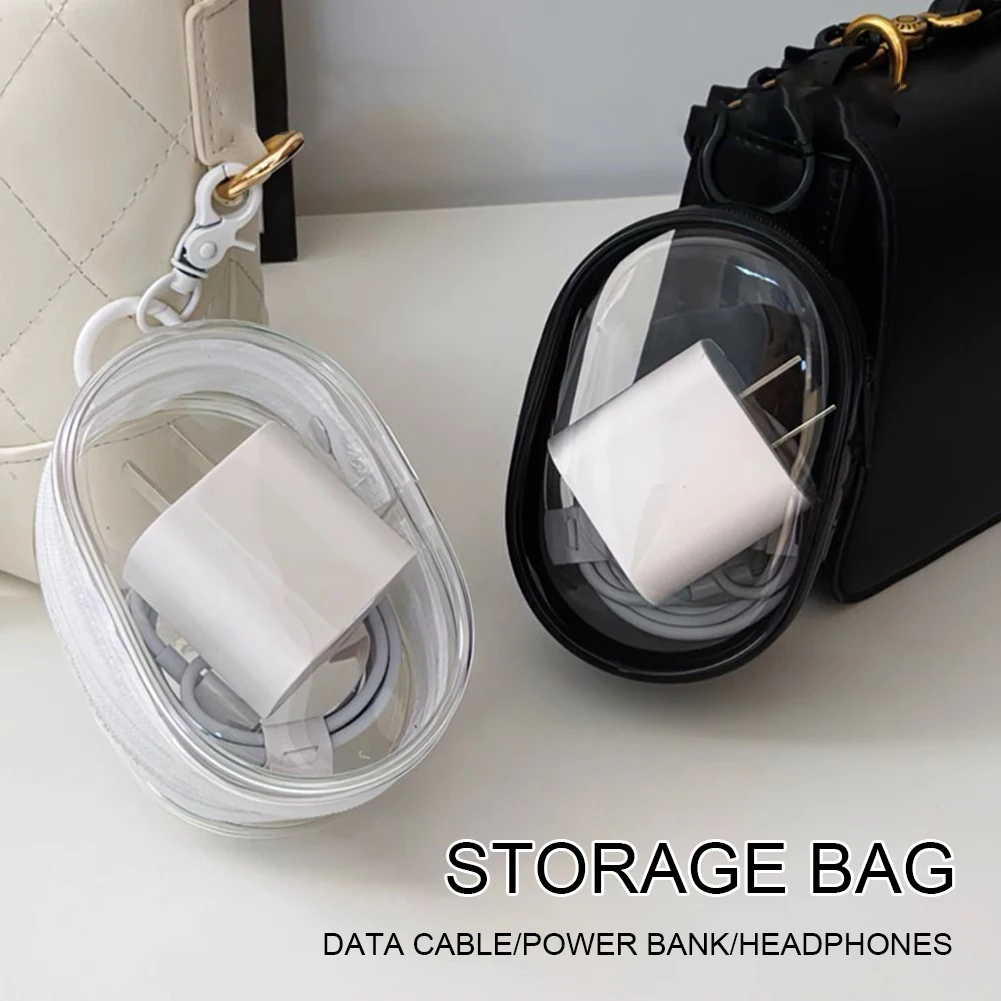 Data Cable Storage Bag Practical Earphone Cable Storage Bag For Mini Jewelry