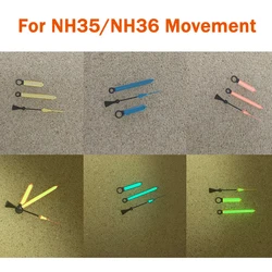 Watch Hands Green/ Yellow/ Blue Luminous Hands Fit Nh35 Nh36 Movement Watch Accessories Watch Repair Parts