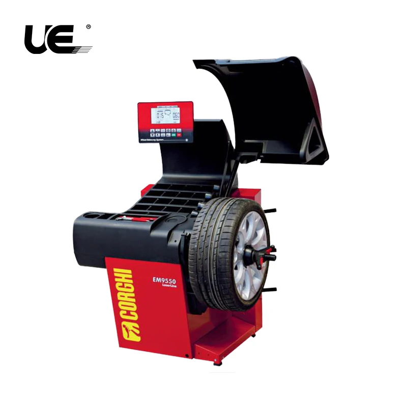 Machine d'équilibrage CORGHI, Italie, EM 9550 Plus LaserLine