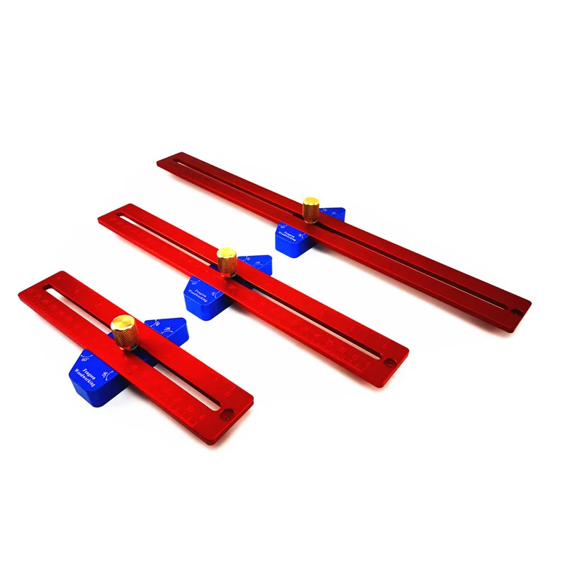 

Линейка для разметки YX200, линейка с отверстиями, Т-образная линейка из алюминиевого сплава, инструмент для разметки по дереву, инструмент для разметки углов