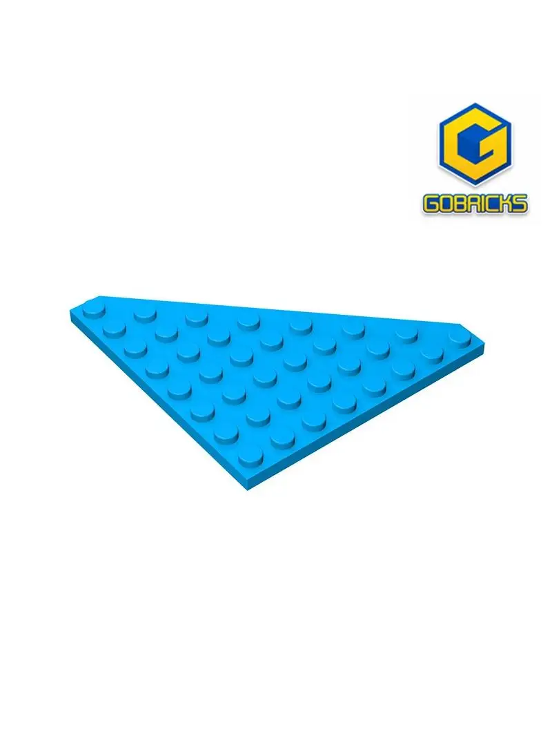 Gobricks GDS-700 COIN PLRapidly 45 DEG. Décennie s de construction pour enfants, compatibles avec Lego 30504, bricolage technique, 8x8