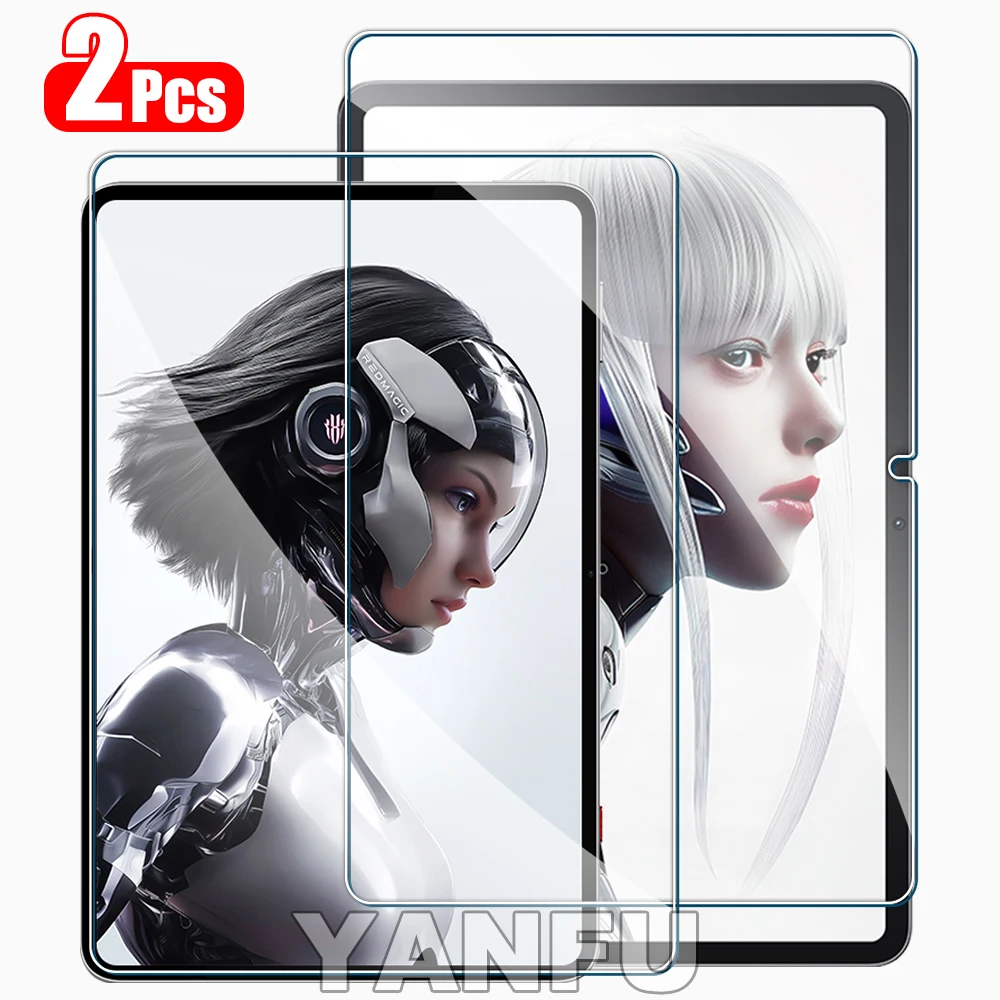 

2Pcs Tempered Glass Screen Protector For Redmagic Astra gaming tablet Nova red magic astra accessories Film