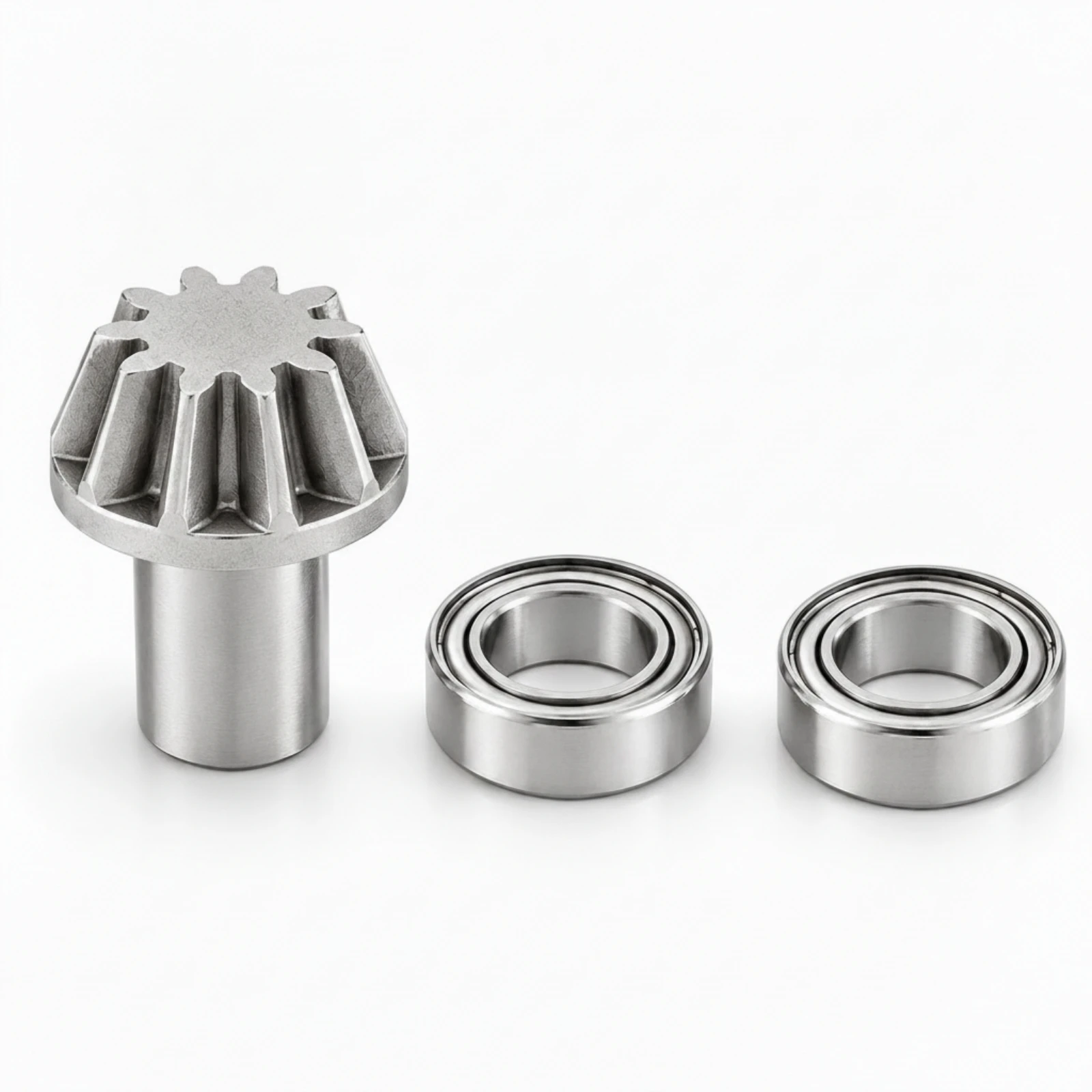 Bevel Gear with Bearings Metal Front Bevel Gear Drivetrain Smooth for RC Car Owners