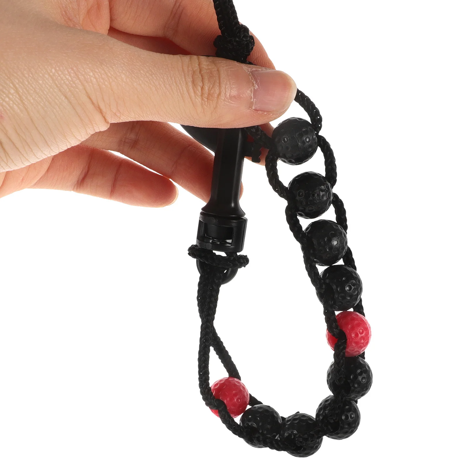 

2 Pcs Wrist Scorer Golf Counter Bracelet Golfs Counters Golfing Tool Accessory Nylon Man