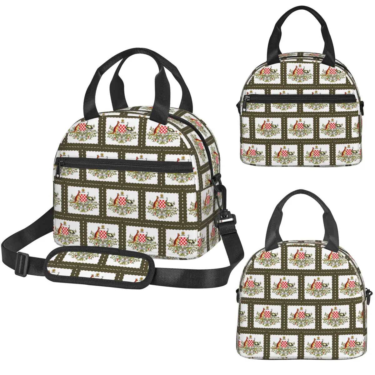 

Термосумка для обедов Croatian And Australian Connection для женщин, офисная термосумка-холодильник, портативная сумка-тоут для ланчей