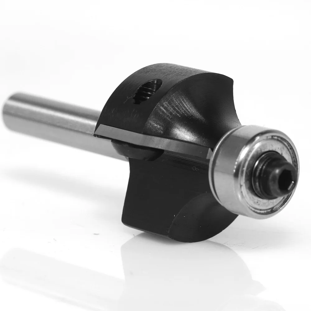 In-Tech Insert Style Carbide Corner Round End Mills 1/4 Radius 1/4 Shank Ruter Bit Woodworking Milling Cuttters