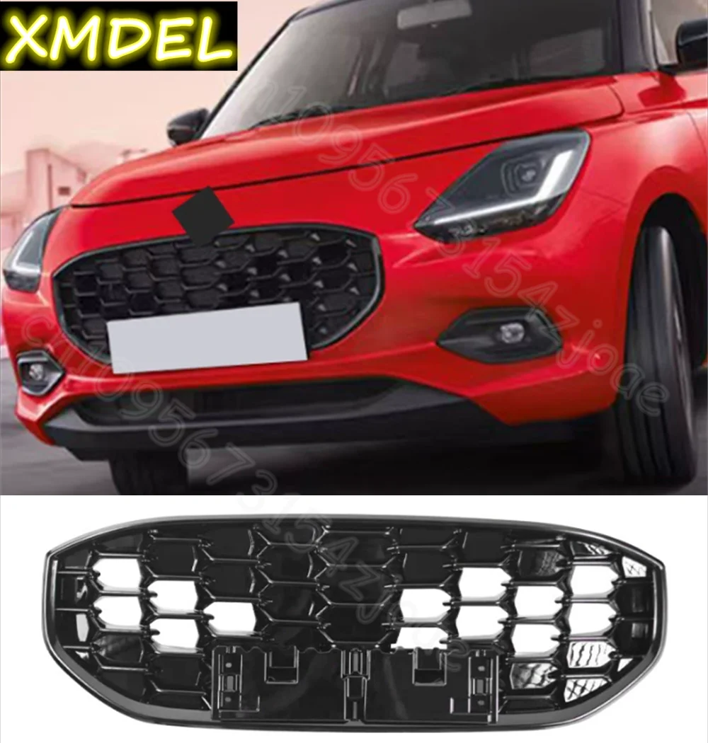 

Front Grille for Suzuki Swift Hatchback 2024 2025 2026 Black Line Trim 71741M75T10-W9K