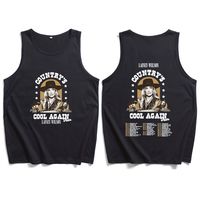 Lainey Wilson Country's Cool Again Tour 2024 Tank Tops Vest  Man Woman Summer Casual Sleeveless T-shirt Fans Gift Tops