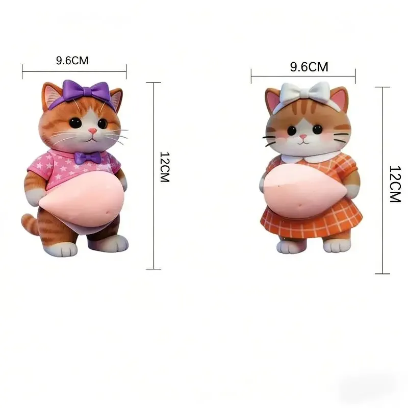 3D Anti-collision Stickers Shiba Inuya Belly Pinch Cute Creative Anti-collision Bar Decompression Toy Behind The Door. view 5