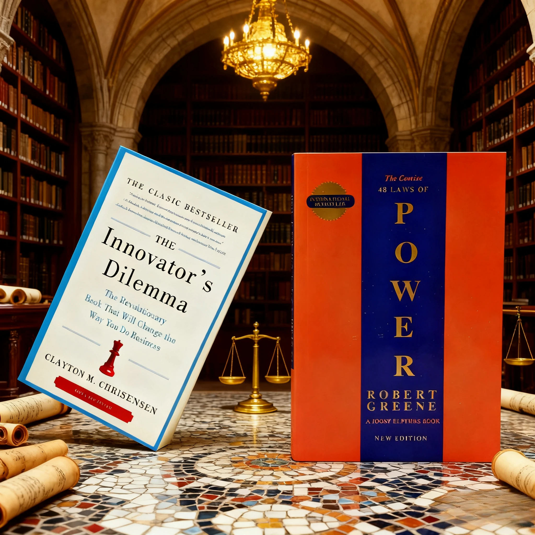 

《The Concise 48 Laws Of Power》+《The Innovator's Dilemma》The core law of power game Entrepreneurship development and gradualism