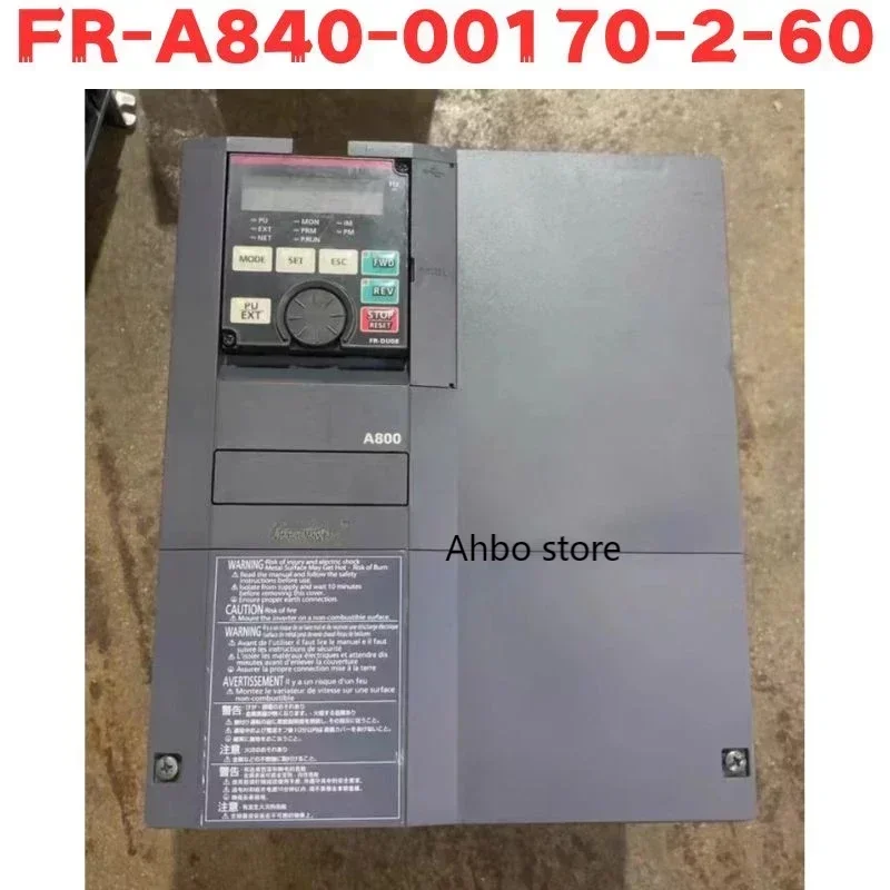 Second-hand FR-A840-00170-2-60 FR A840 00170 2 60 Inverter Tested OK