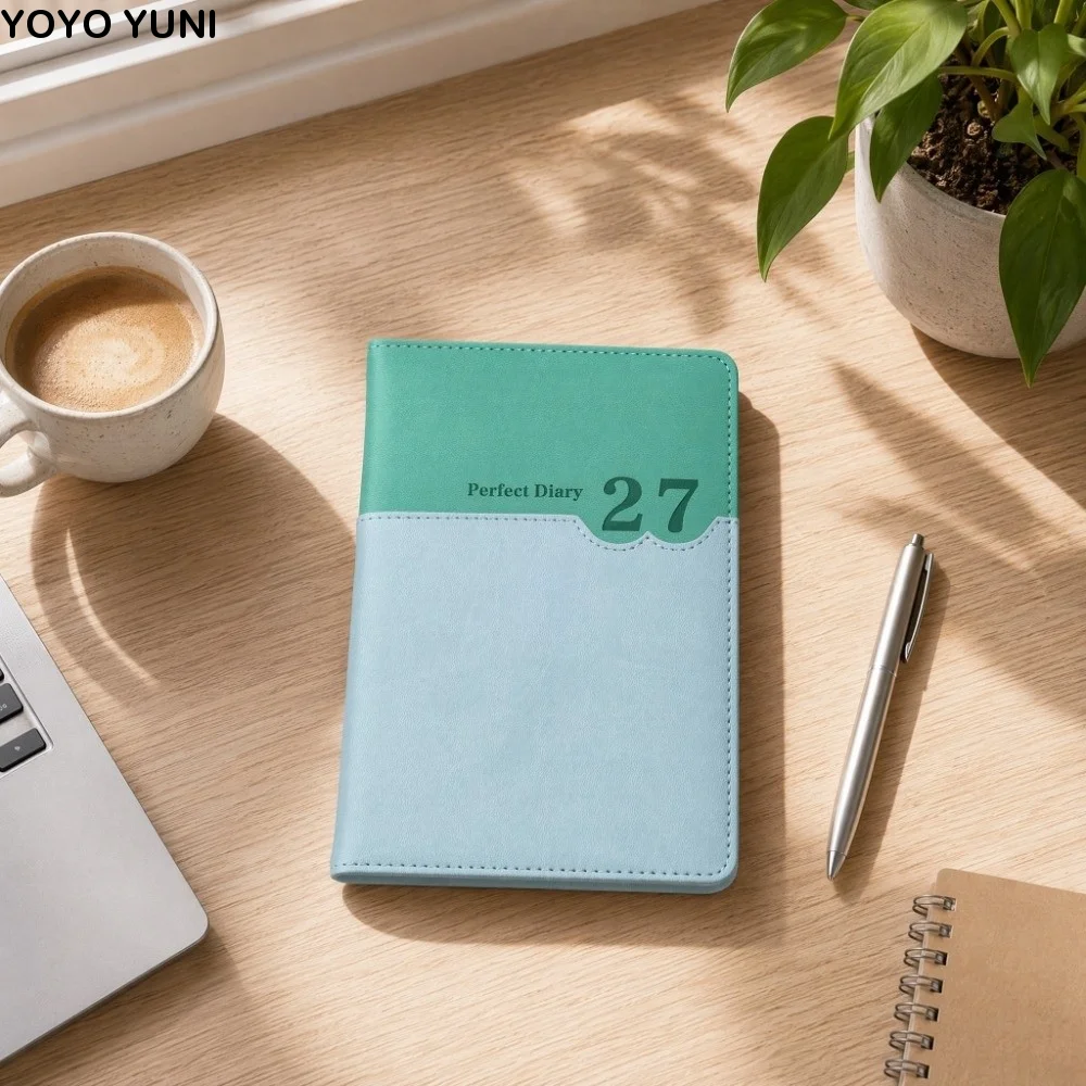 Leatherwork Plans - Perencana Kerja Kantor 2027 Buku Agenda