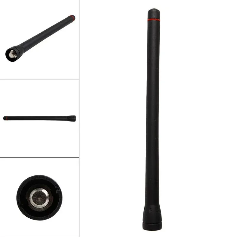 Antena vhf 5 tamanhos 16.5cm walkie-talkie 136-174mhz para icom IC-F3 f11 f14 f15 f16 f33 f4003 peças de reparo de rádio em dois sentidos