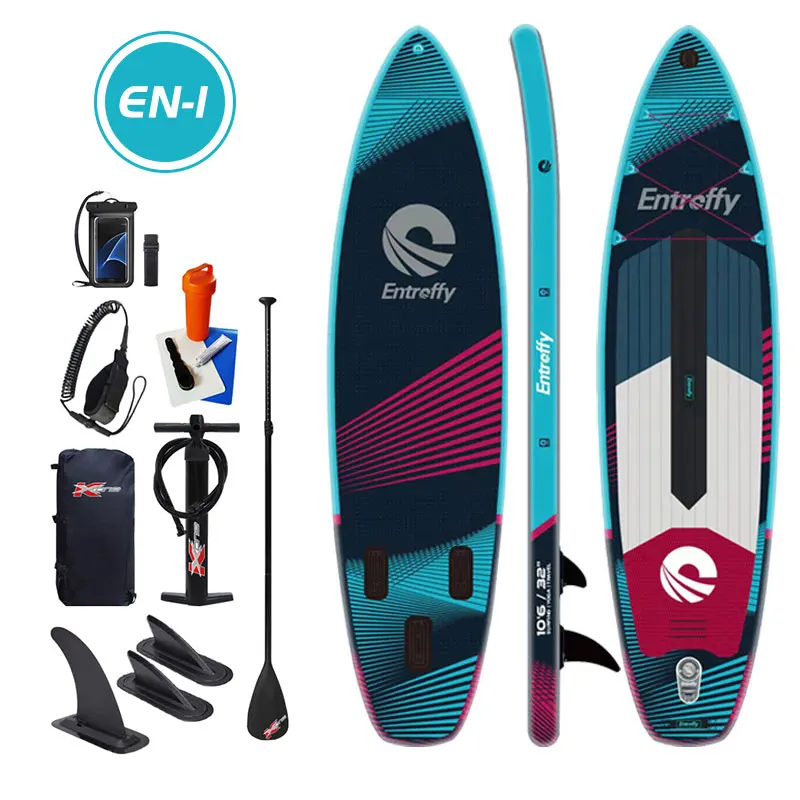 Extra Wide Paddle Board for Better Balance, Inflatable Stand Up Paddle Board with Premium SUP Accessories