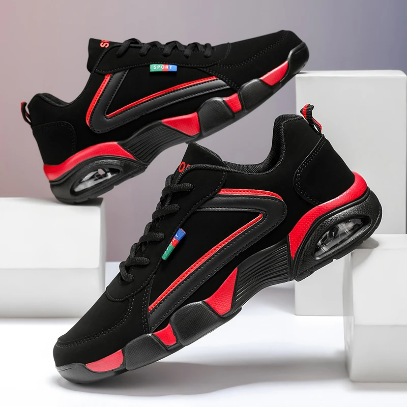 أحذية رياضية كاجوال للرجال قابلة للتنفس، أحذية سباق فاخرة للمدرب، أحذية بدون كعب أنيقة للرجال #2