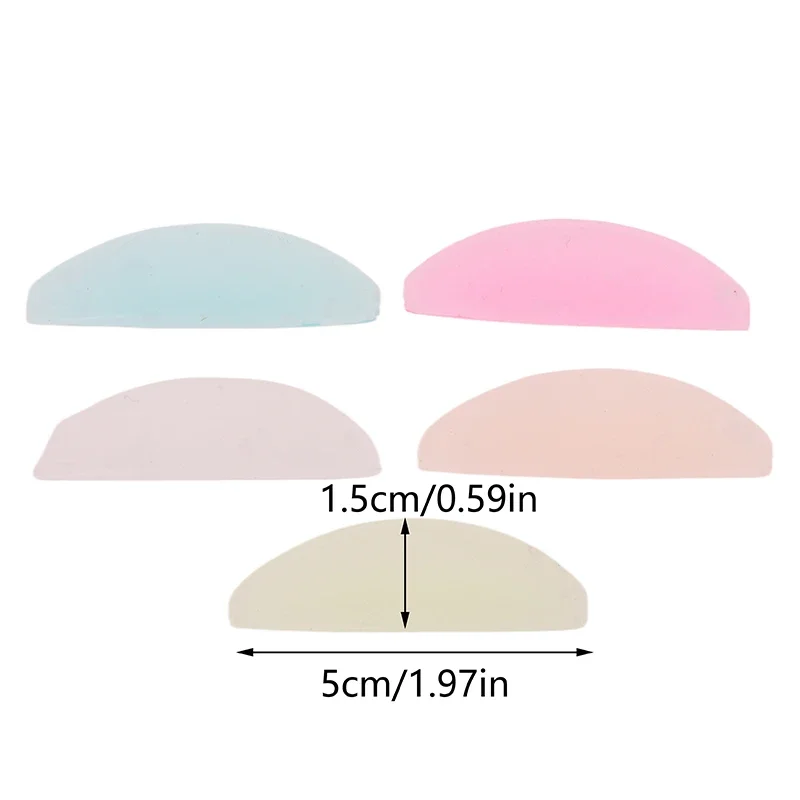 1 paar 3D Lash Erweichung Pads Silikon Wimpern Dauerwelle Pads Wimpern Stangen Schild Heben Wimpern Curler Zubehör Applikator Make-Up