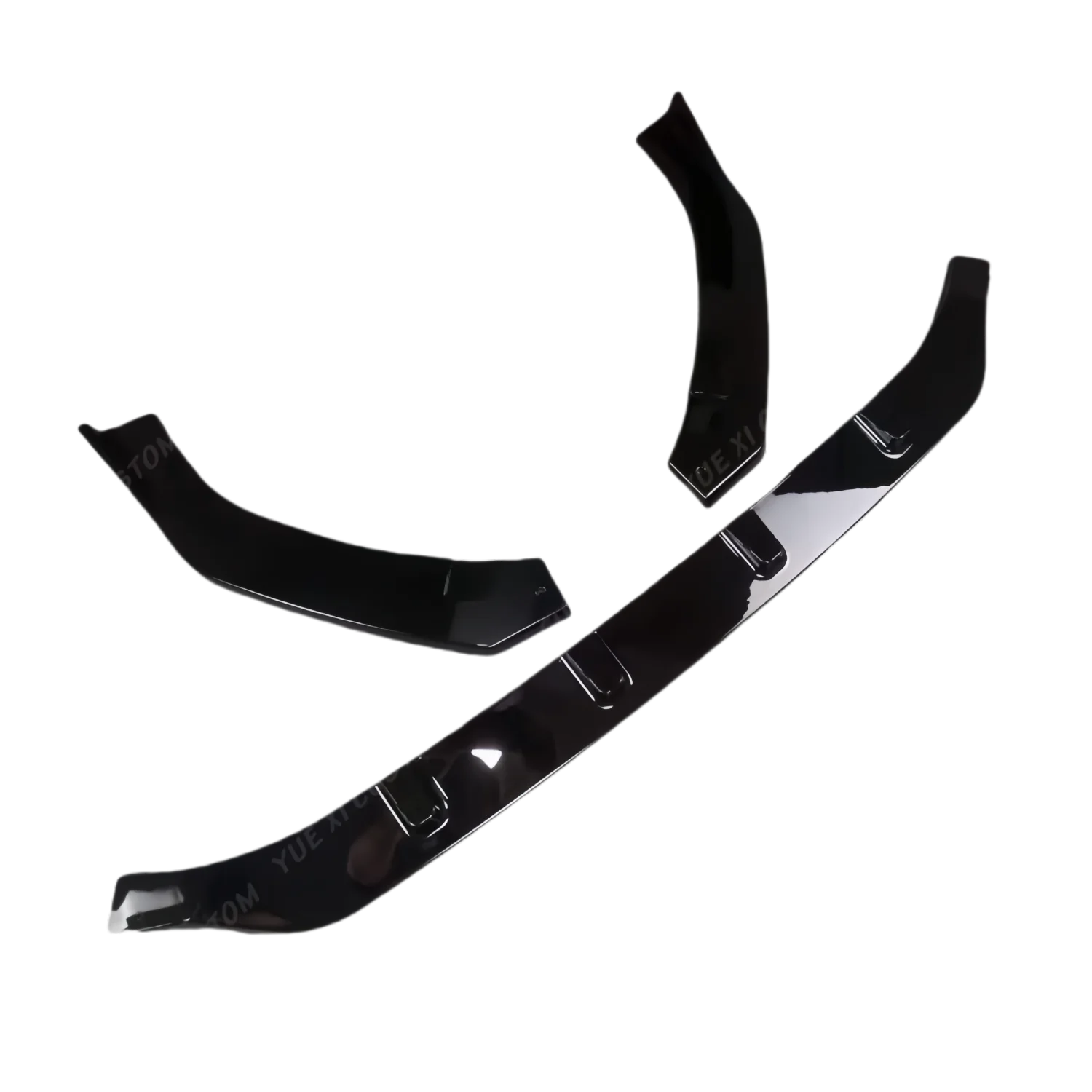 ماكستون نمط لامع أسود سيارة الجبهة حافة مصد السيارة الفاصل الشفاه ل Volkswagen Golf 7.5 GTI 2017-2020 الجبهة شفة ممتصة للصدمات الناشر BodyKits