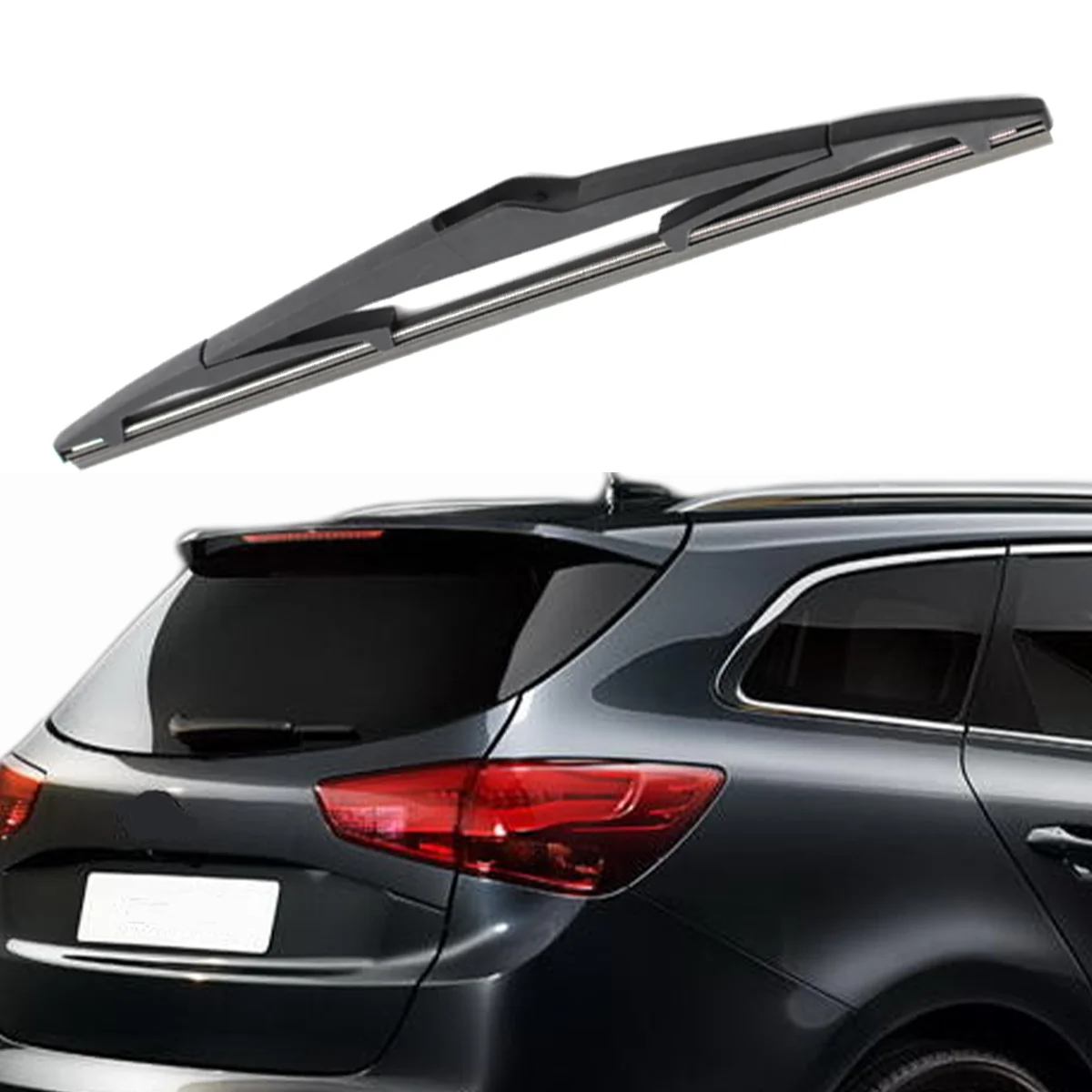 1PC 12" Rear Windshield Washer Wiper For Kia Cee'd Ceed ED Pro Cee'd SW 2006-2012 Year's Windscreen Wiper Blade Car Accessories - view 6