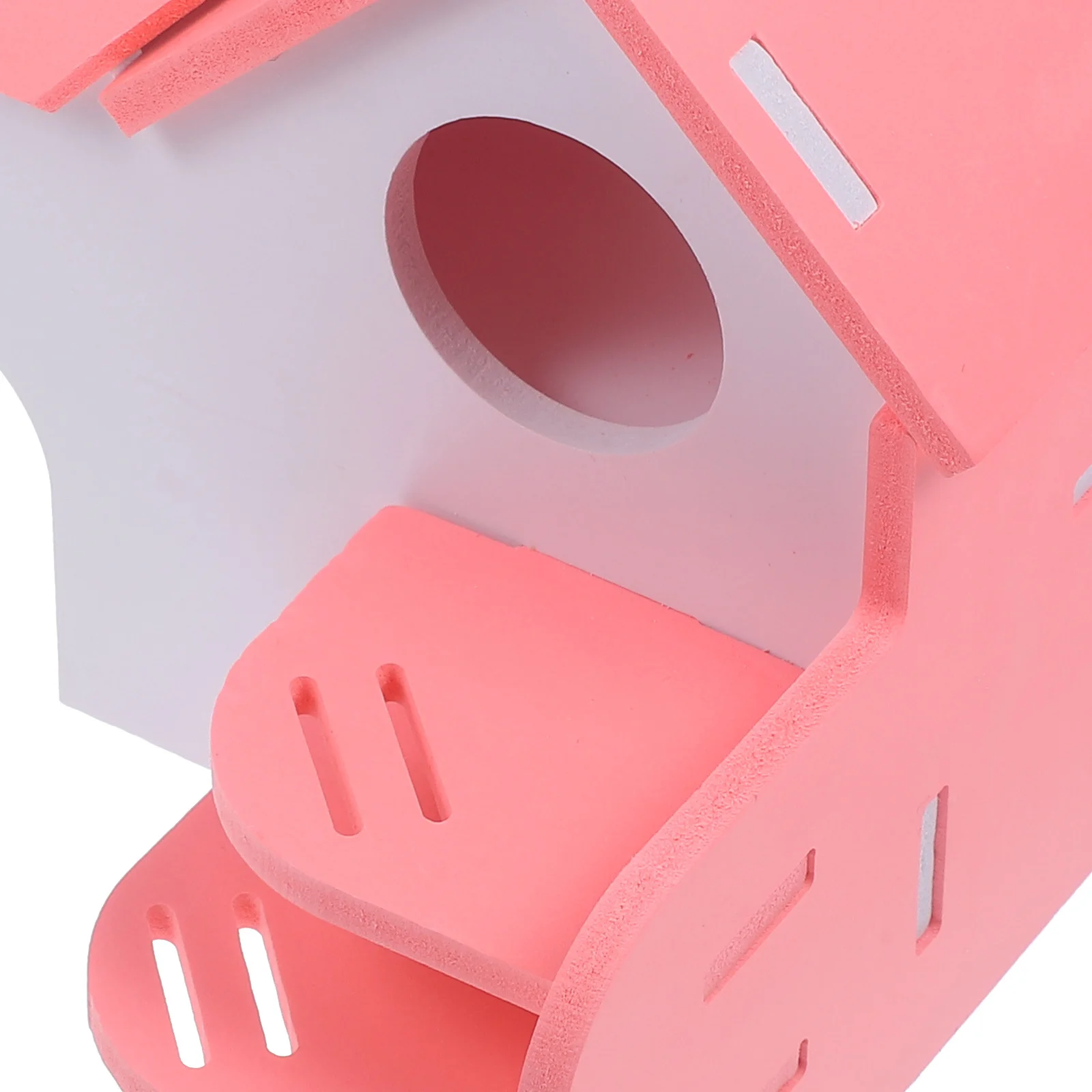 

1 set Colorful Small House Pet Nest Hamster Hideout Ladder For Guinea Pig Rat Chinchilla Pvc Villa Cage Accessories