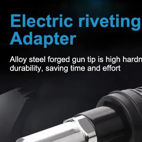 

Riveting Machine Electric Rivet Gun Adapter 2.4mm-3.2mm-4.0mm-4.8mm Riveting Tools Home Riveting Machine For Electric Drills