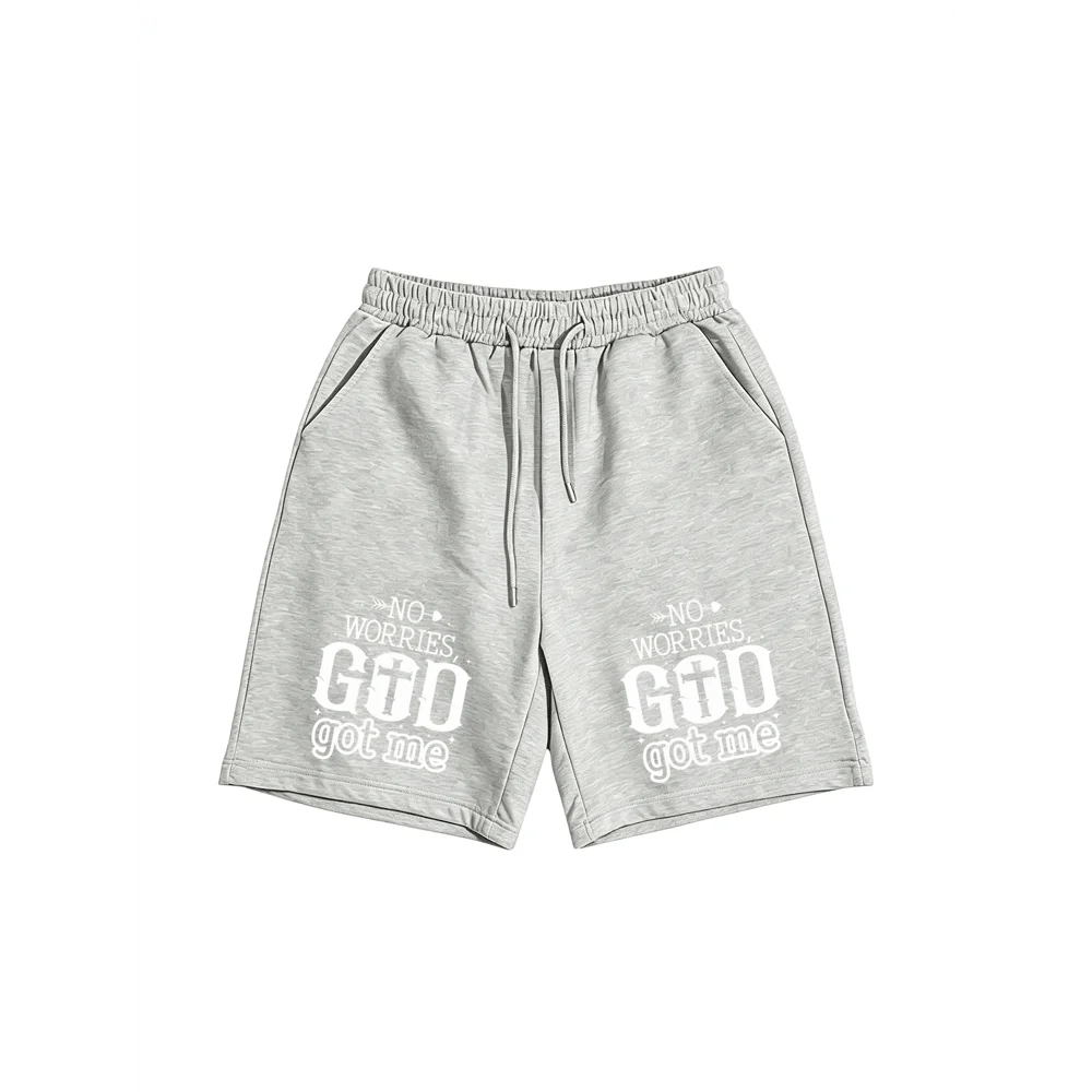 

Mens Casual Shorts With Drawstring Waist Breathable Active Shorts For Gym Beach Travel