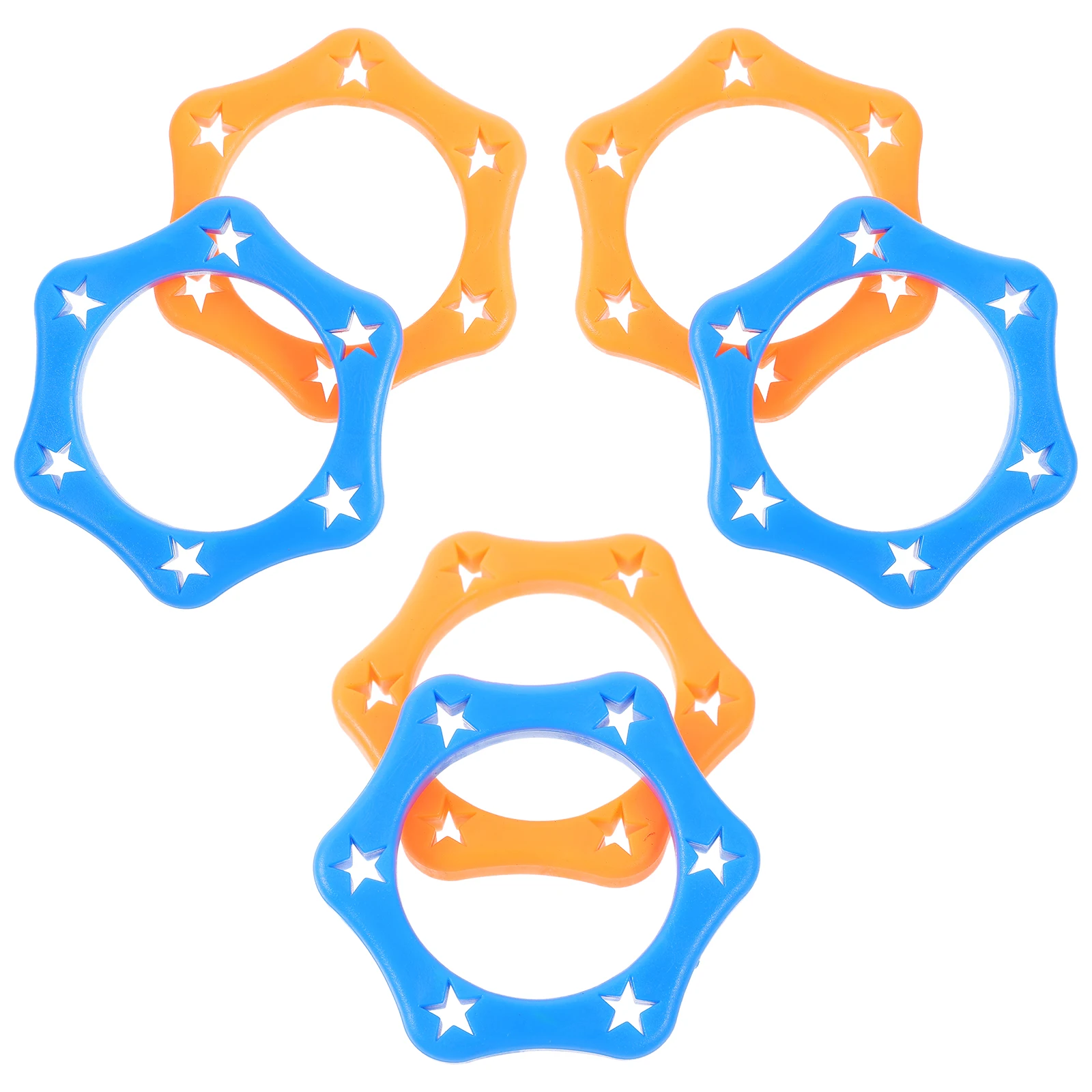

6 Pcs Anti-fall and Rolling Ring Mic Microphone Accessory Supplies Anti-rolling Holder Shockproof