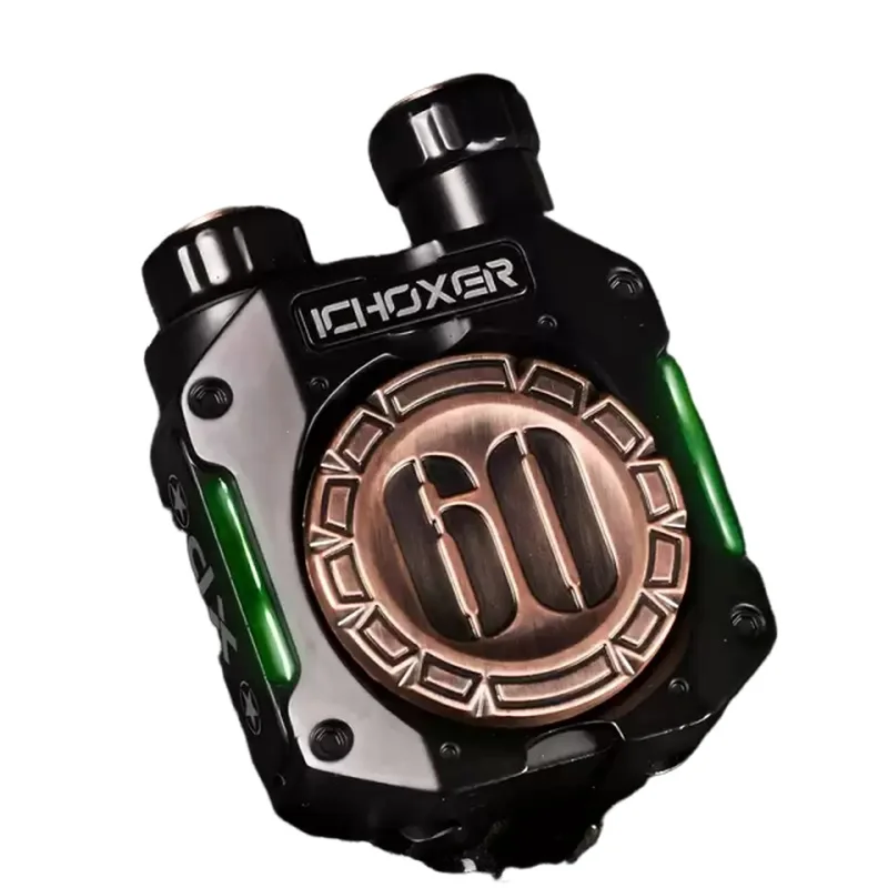 Taisei Twin Link EDC carte poussant doigt Spinner noir Tech soulagement du stress jouet Mini jouet Fidget Spinner